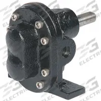 DAYTON Rotary Gear Pump Head: Magnetic Drive, Cast Iron Body, 3/4" FNPT, 20.5 gpm, Pedestal (MPN 4KHJ8). Key specifications — Brand: DAYTON; Ports: 3/4" FNPT; Includes Relief Valve: No.