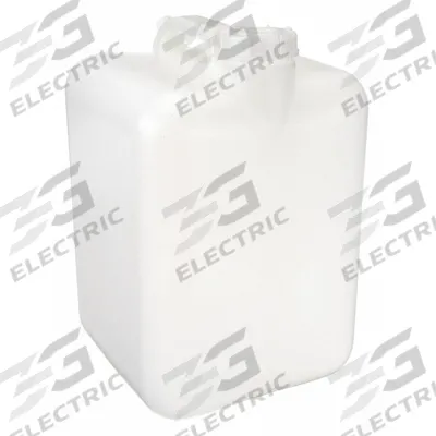 APPROVED VENDOR Carboy: 18.92 L, 5 gal, HDPE, 245 mm x 248 mm x 342 mm, Screw On Cap, White - Rectangular Carboys