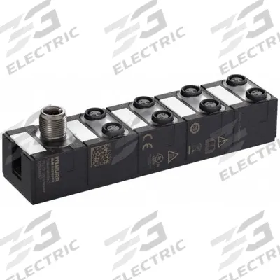 MURRELEKTRONIK IO-Link hub: 8 Output Ports, 3-Pole A-Coded M8 Female, 8 Digital Inputs - High-Power Class B IO-Link Hubs