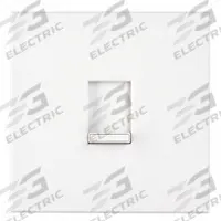 LUTRON Lighting Dimmer: Fluorescent, 1-Pole, 120V AC, 24A/16A (Fluorescent Ballasts), White, Nova T (MPN NF-20-WH). Key specifications — Brand: LUTRON; Sub-brand: Nova T; Lighting Technology: Fluorescent; Load Rating @ 120V AC: 24A/16A (Fluorescent Ballasts); Neutral Required: Yes; Operating Voltage: 120V AC; Series: Nova.
