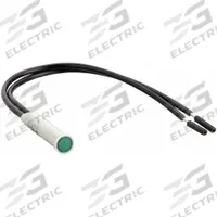 APPROVED VENDOR Flush Panel Light: Green, 5/16 in Panel Mounting Hole Dia, Neon, Nylon, 20C858, 1. Key specifications — Brand: APPROVED VENDOR; Electrical Connection: 6 in Wire Leads.