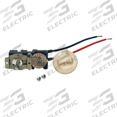 CADET Built-In Thermostat Kit: Built-In, 22 A, Fits 500 to 2000 W kW, 120/208/240V AC - Thermostats for Electric Wall & Ceiling Heaters