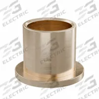 Flanged Sleeve Bearing: Bronze, SAE 841, 5/8 in Bore, 3/4 in OD, 3/4 in Lg, -35°F to 300°F, 10 PK (MPN FF703-07B). Key specifications — System of Measurement: Inch; Material Grade: SAE 841; Flange Type: Flanged; Brand: OILITE.