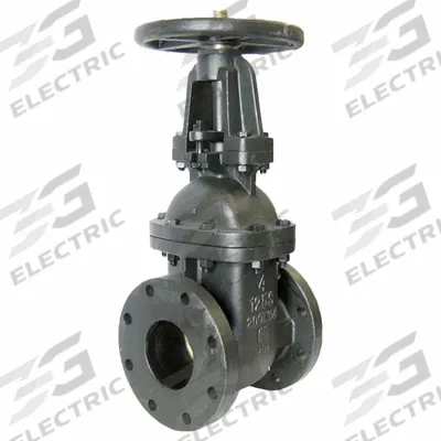 MILWAUKEE VALVE Gate Valve: 5 in Nominal Valve Size, Cast Iron, Outside Screw and Yoke (OS&Y) - Cast Iron Outside Stem & Yoke (OS&Y) General Purpose Gate Valves