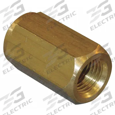 APPROVED VENDOR Metal Pipe Straight: Straight, 1/8 in x 1/8 in, 1,200 psi - Chrome-Plated Threaded High-Pressure Pipe Fittings