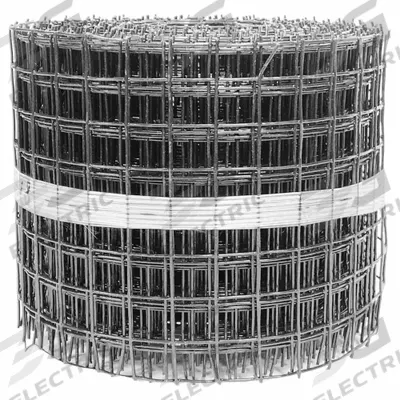 BIRD BARRIER Bird Repellent Netting: 1/2 in Mesh Net Size, 50 ft Overall Lg, 8 in Overall Wd - Solar Panel Exclusion Wire Mesh