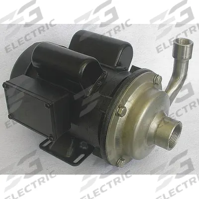 Dayton Centrifugal Pump: 304 Stainless Steel, 3/4 hp Horsepower (Max), Single Phase - Stainless Steel Housing Chemical-Resistant Centrifugal Pumps