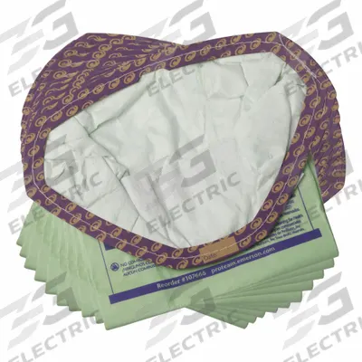 PROTEAM Vacuum Bag: ProTeam, 107714/107716/107726/107776/107778/107780, Dry, Paper - Backpack Vacuum Bags