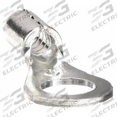 3M Ring Terminal: Bare, #10 Stud Size, 22 AWG to 18 AWG Wire Sizes, 600 V, Butted Barrel & Seam (MPN MU18-10RX). Key specifications — Brand: 3M.