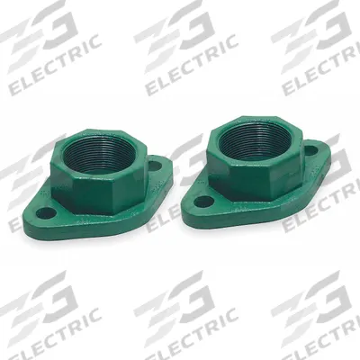 TACO Flange: 1 1/4 in, 194-1540F-1, Compatible with Grainger Part No. 4PC80/5CHK3/5CHK5 - Standard Flanges