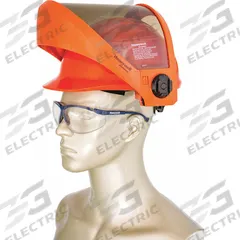 HONEYWELL SALISBURY Face Shield Assembly: 10 cal/sq cm ATPV, N10 Hard Hat, Salisbury (MPN AS1000HAT-SPL). Key specifications — Includes: N10 Hard Hat; Compatible Brand: Salisbury; Brand: HONEYWELL SALISBURY; Face Shield Type: Arc-Flash Face Shield; Headgear Material: HDPE; Features: Anti-fog; Headgear Color: Orange; Compatible Series: Salisbury PrismShield Plus.