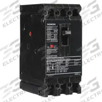 SIEMENS Molded Case Circuit Breaker: 100 A Amps, 42kA at 480V AC, Fixed, Load Side Lug, ABC, HED4 (MPN HED43B100). Key specifications — Phase Connection: ABC; Instantaneous Trip: Fixed; Terminal Connection: Load Side Lug; Series: HED4; Max. AIR Rating: 42kA at 480V AC.