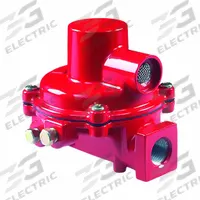 FISHER LPG Pressure Regulator: Lever-Acting Gas, 1,100,000 BtuH Gas Capacity, Aluminum, NPT x NPT (MPN R122H-AAJ). Key specifications — Brand: FISHER LPG; Body Material: Aluminum.