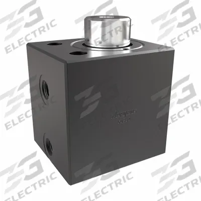 JERGENS Hydraulic Cylinder: Double Acting, 15,700 lbf Nominal Capacity - Block Body Hydraulic Cylinders