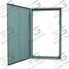 HAMMOND Electrical Enclosure: Steel, 60 in x 36 in x 10 in, NEMA 12/13, w/Panel, Solid Cover, Hinged (MPN 1418T10). Key specifications — Brand: HAMMOND; Closure Method: Clamps; Knockouts: Not Included.