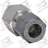PARKER Compression Fitting Adapter: 1/2 in OD x 1/2 in Pipe size, 1/2-14 Thread Size, Ferulok (MPN 8-8 GBU-SS). Key specifications — Series: Ferulok; Brand: PARKER.
