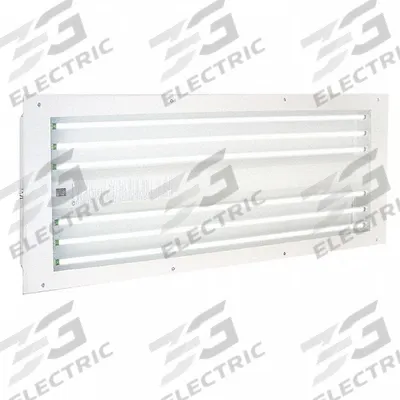 GLOBAL FINISHING SOLUTIONS Paint Booth Light Fixture: 5,000 lm, T5 Temp Code, 5000K, 54 W - Fluorescent Linear Hazardous Location Light Fixtures