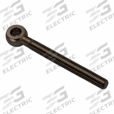 AMPG Fixed Rod End: Stainless Steel, Black Oxide, 110 mm Hole Center-to-End Lg - Stainless Steel Male Threaded Fixed Rod Ends