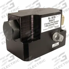 POWER TEAM Hydraulic Directional Control Valve: Two Positions, 1/4" NPT/3/8" NPT, Three-Way Ways (MPN 9610). Key specifications — attr1018270: Not Load Holding; attr1018253: POWER TEAM; attr1018283: Cylinder Port; attr1018249: 9610; attr1416406: 1/4" NPT.