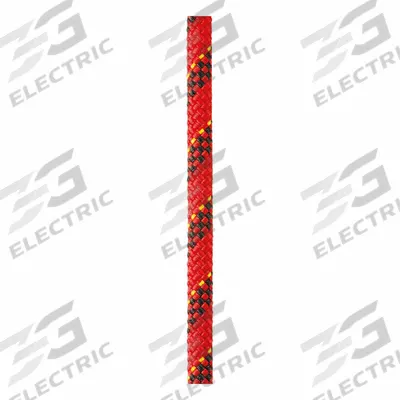 PETZL Rescue Rope: Kernmantle, 31/64 in Dia, 900 lb Working Load Limit, 150 ft Overall Lg - Heat- & Water-Resistant Rope