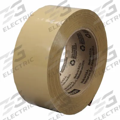 SCOTCH Box Sealing Tape, PK 24: 3.1 mil Tape Thick, 3 in x 55 yd, 375 - Heavy-Duty Hot Melt Tape