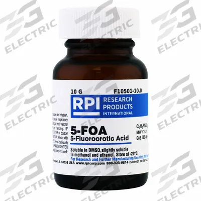 RPI 5-Fluoroorotic Acid (5-FOA): 10 g Volume, BSE/TSE Free, Powder - Protease Inhibitors