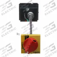 SQUARE D Rotary Operating Handle: Rotary Op Handle, PowerPact(R) H and J Circuit Breakers, 2 Poles (MPN S29340). Key specifications — For Use With: PowerPact(R) H and J Circuit Breakers; Number of Poles: 2; Includes: Adjustable Shaft and Operator; Brand: SQUARE D; Accessory Type: Rotary Operating Handle.