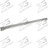 DAYTON Electric Cove Heater: Radiant, 1,050 W Watt Output, White, 240V AC, 1 Phase (MPN 3UH03). Key specifications — Voltage, Phase: 240V AC, 1-phase; Brand: DAYTON; Heating Method: Radiant; Nominal Voltage - HVAC: 240V AC; Overall Dimensions - W x H x D: 83 in x 4-3/16 in x 3 in; Phase: 1.