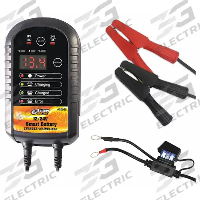 BATTERY DOCTOR Battery Charger and Maintainer: Charging/Maintaining, Auto, Smart - Mounted Battery Chargers