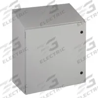 WIEGMANN Sloped Top Enclosure: Steel, 24 in x 24 in x 12 in, NEMA 12/13/3R/4, Solid Cover, Hinged (MPN N412242412CST). Key specifications — Closure Method: 1/4-Turn Latch; Brand: WIEGMANN; Knockouts: Not Included.