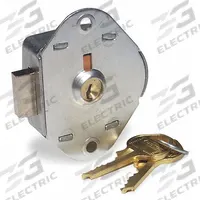 MASTER LOCK Deadbolt Lock: Silver, 7/32 in Mounting Hole Dia., 3/8 in Latch Bolt Projection (MPN 1710). Key specifications — attr1314056: Random for New Install, Specify When Ordering If Existing System; attr1314075: Yes; attr1314084: MASTER LOCK.