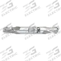 OSG Ball End Mill: Cobalt, Double End, 2 Flute, 3/16" Mill Dia, 7/16" LOC, 3-1/8" OAL (MPN 5230200)
