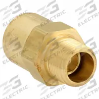 APPROVED VENDOR Piston Spring Check Valve: Piston, Inline Valve Body, 3/8 in Pipe Size, FNPT x MNPT (MPN CHK BRS 610-6F6M-B). Key specifications — Brand: APPROVED VENDOR.