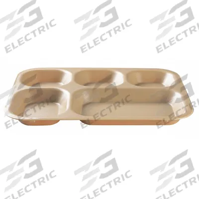 CAMBRO Food Service Trays - Rock Food Trays for Correctional Facilities