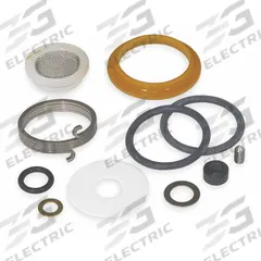 SLOAN Diverter Valve Kit: Outlet Tube Gasket/Pivot Repl Kit Except Pivot/Spray Arm Repair Kit (MPN DV50A). Key specifications — Brand: SLOAN; Material: Metal; Includes: Outlet Tube Gasket; Product Type: Diverter Valve Kit.