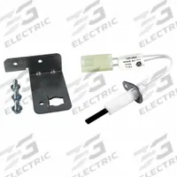 Direct Spark Igniter: OEM, Silicon Nitride, 4 1/4 in Lead Lg, 120V AC, Hardwired, Round Tip (MPN 41-428N). Key specifications — Electrical Connection Type: Hardwired; Manufacturer Part Number: 41-428N; Brand: ROBERTSHAW; Input Voltage: 120V AC; Replacement for OEM Brands: Trane.