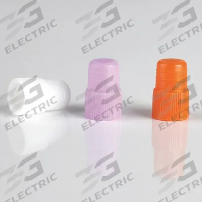 GLOBE SCIENTIFIC Cap: 12 mm Dia, Red, Polyethylene, Unlined - Plug Caps