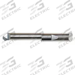 MICRO 100 Boring Bar: Top Rake Chipbreaker, 3/16 in Shank Dia., Bright (Uncoated), Right Hand (MPN QBT-060200)