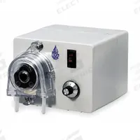 MEC-O-MATIC Peristaltic Chemical Metering Pump: 115V AC, 1/60 hp HP, 97 gpd Max. Flow Rate (MPN UD75-XA-LSAUG19). Key specifications — Tubing Material: Synthetic Rubber; Brand: MEC-O-MATIC; Reproducibility: ±2.0%.