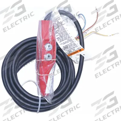COFFING Two Button Pendant Station with Cord: Electric Chain Hoists, Coffing JLC - Pendant Control Stations & Cords for Hoists
