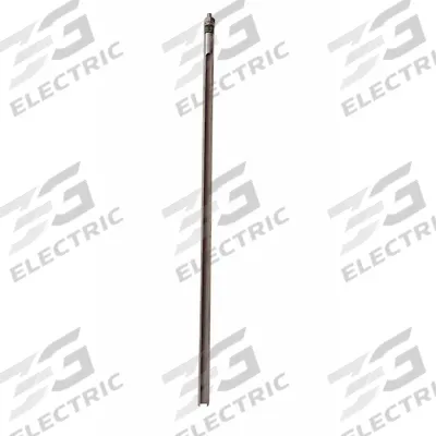 AMS Gouge Auger Head: Stainless Steel, 5/8 in Connection Size, 1 1/4 in Overall Dia - Soil Auger Accessories