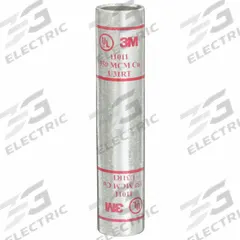 3M Open Barrel Splices: 350 kcmil Wire Size, Red Code, 4.13 in, Copper Barrel, 71 Die (MPN 11011). Key specifications — Die Code: 71; Brand: 3M; Color Code: Red.