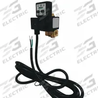 SPEEDAIRE Timed Electric Auto Drain Valve: 3/8 in NPT Pipe, 3/8 in Drain, 4.33 gpm, 208 V to 240 V (MPN 13X527). Key specifications — attr294755: SPEEDAIRE; attr292031: 0.5 sec to 10 sec.