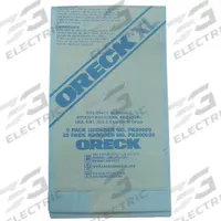 ORECK Vacuum Bag: Oreck, U2000RHB, Dry, Paper, Std, PK800025. Key specifications — Compatible Vacuum Brand: Oreck; Bag Pickup Type: Dry; Bag Material: Paper; Brand: ORECK; Compatible Vacuum Manufacturer Part Number: U2000RHB; Manufacturer Part Number: PK800025.