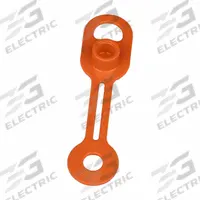 TRICO Color Coded Grease Zerk Caps: 1/4"-28 Thread Size, Orange, Plastic (MPN 37057). Key specifications — Brand: TRICO; Material: Plastic; Thread Size: 1/4"-28.