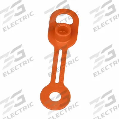 TRICO Color Coded Grease Zerk Caps: 1/4"-28 Thread Size, Orange - Dust Caps for Grease Fittings