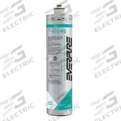 EVERPURE Water Filter Cartridge: 0.2 micron, 1.67 gpm, 4,000 gal, 14 3/4 in Overall Ht (MPN EV959546-). Key specifications — Filter Media: Phosphate; Brand: EVERPURE.