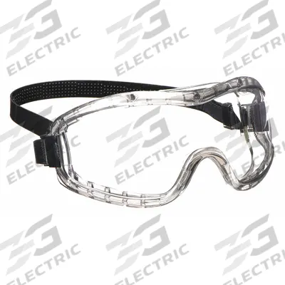 MCR SAFETY Safety Goggles: Clear Lens Color, Anti-Fog, Dielectric/X-Ray Detectable - Comfort Fit Safety Goggles