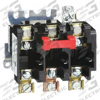 SCHNEIDER NEMA Overload Relay: Thermal Protection, 3 Poles, NEMA Size 1, 25 A (MPN 9065SEO5). Key specifications — Brand: SCHNEIDER; Overload Protection Type: Melting Alloy; Maximum Voltage Rating: 600V AC; Compatible Contactor Series: 9065 Motor Logic Solid State Overload Relays; Includes Thermal Units: No; Phase: Three; Thermal Units Required: 3 Thermal (Heater) Units (Sold Separately).
