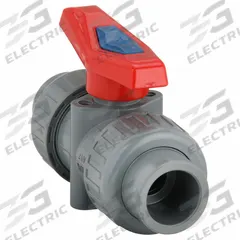 APPROVED VENDOR Manual Two-Way Ball Valve: 3/4 in Size, CPVC, Straight, Socket x FNPT, Two-Piece (MPN 4PGC5). Key specifications — Brand: APPROVED VENDOR; Handle: Lever.